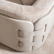 Canberra - Chair And A Half - Mink - R&R Furniture Gallery (Fountain Valley, CA)