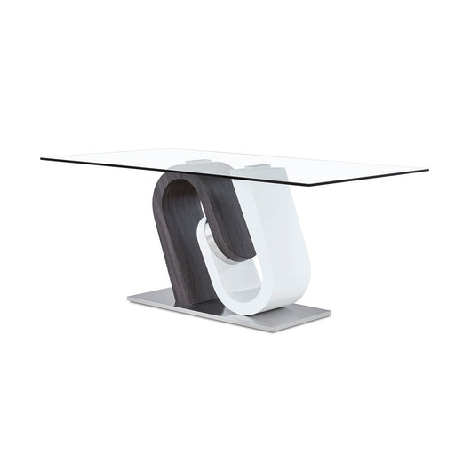 Anne - Dining Table - White / Gray - R&R Furniture Gallery (Fountain Valley, CA)