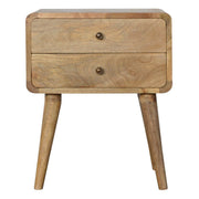 Curved Nightstand - R&R Furniture Gallery (Fountain Valley, CA)