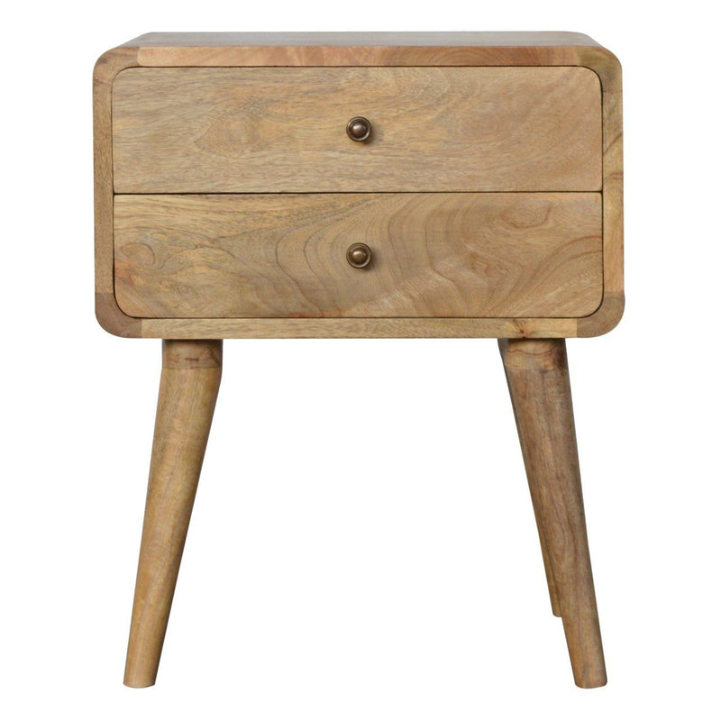 Curved Nightstand - R&R Furniture Gallery (Fountain Valley, CA)