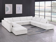 1100 - 10-Piece U-Shaped Sectional In Italian Fabric - R&R Furniture Gallery (Fountain Valley, CA)