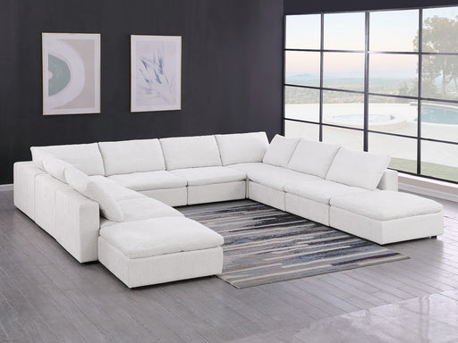 1100 - 10-Piece U-Shaped Sectional In Italian Fabric - R&R Furniture Gallery (Fountain Valley, CA)
