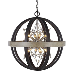 Polaris - 8 Light Large Chandelier