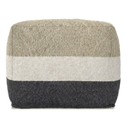 Clay - Square Pouf, Upholstered - R&R Furniture Gallery (Fountain Valley, CA)