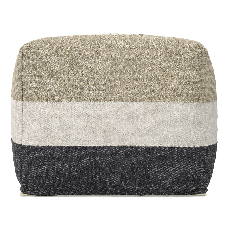 Clay - Square Pouf, Upholstered - R&R Furniture Gallery (Fountain Valley, CA)