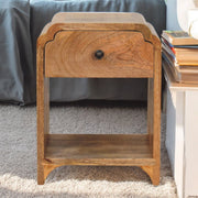 Newton - Nightstand With A Drawer And Open Shelf - R&R Furniture Gallery (Fountain Valley, CA)