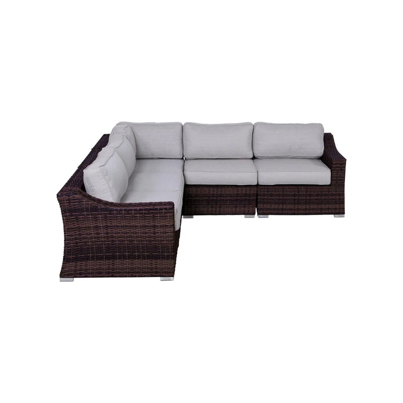 Outdoor Wicker Sofa Seating Group With Cushions - R&R Furniture Gallery (Fountain Valley, CA)