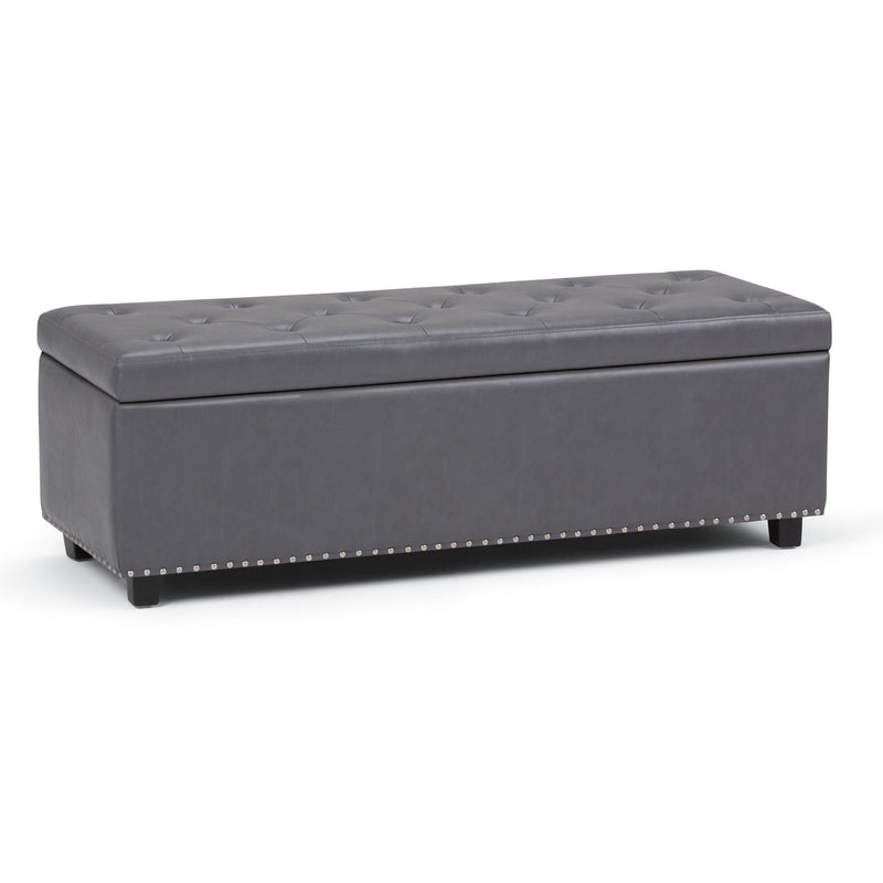 Hamilton - Upholstered Storage Ottoman - R&R Furniture Gallery (Fountain Valley, CA)