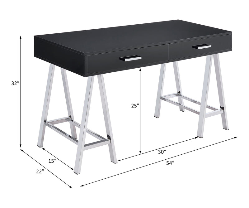 Coleen - Writing Desk With USB - R&R Furniture Gallery (Fountain Valley, CA)