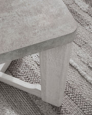 Garnilly - Occasional Table Set (Set of 3) - Whitewash - R&R Furniture Gallery (Fountain Valley, CA)