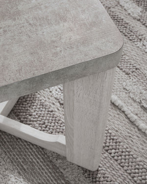 Garnilly - Occasional Table Set (Set of 3) - Whitewash - R&R Furniture Gallery (Fountain Valley, CA)