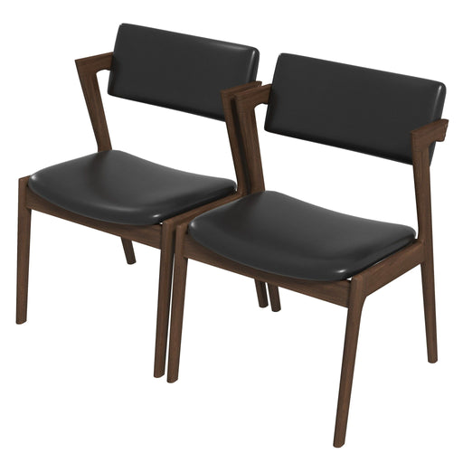 Edwin - Mid-Century Modern Dining Chair (Set of 2) - R&R Furniture Gallery (Fountain Valley, CA)