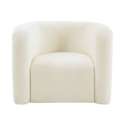 Curves - Velvet Lounge Chair - R&R Furniture Gallery (Fountain Valley, CA)