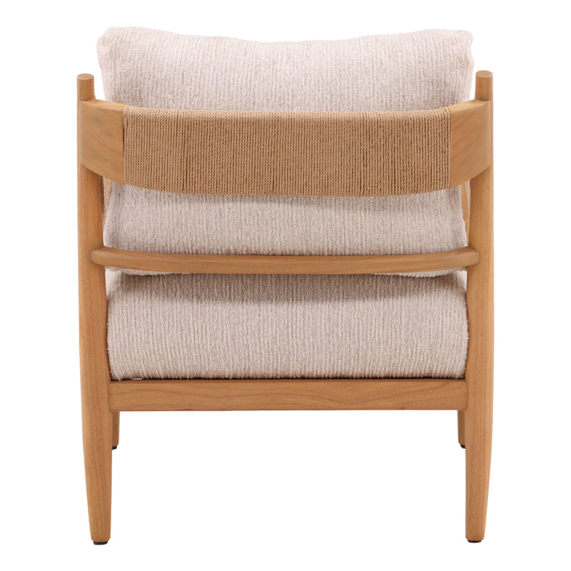 Rehan - Occasional Chair - Ellery Cream And Natural