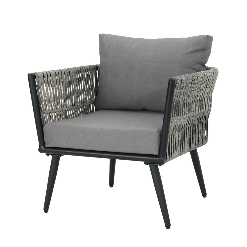 Oceanus - Chat Set Chair - Gray - R&R Furniture Gallery (Fountain Valley, CA)