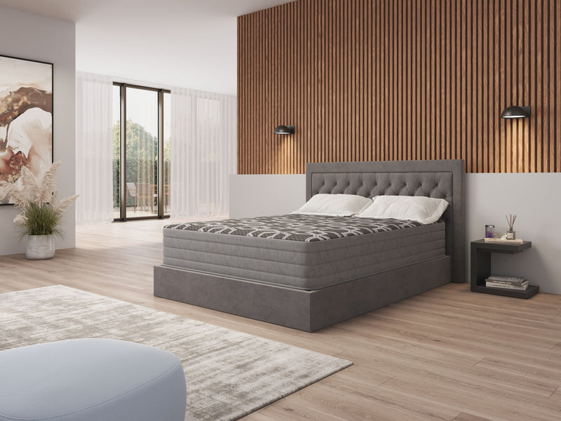 12" Smooth Top Hybrid Medium Plush Mattress - R&R Furniture Gallery (Fountain Valley, CA)