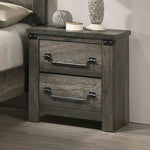 Britonale - Nightstand, Rustic Gray
