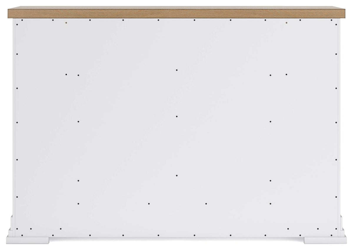 Ashbryn - Dresser - White / Natural - R&R Furniture Gallery (Fountain Valley, CA)