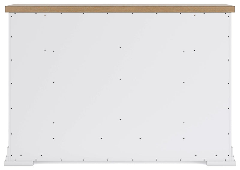 Ashbryn - Dresser - White / Natural - R&R Furniture Gallery (Fountain Valley, CA)
