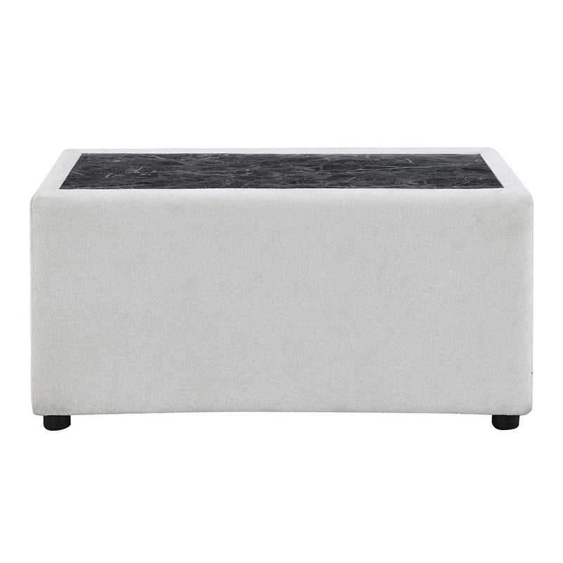 Marisa - Modular Console - Beige Boucle - R&R Furniture Gallery (Fountain Valley, CA)