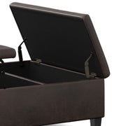 Ellis - Upholstered Coffee Table Storage Ottoman - R&R Furniture Gallery (Fountain Valley, CA)