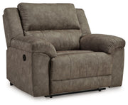 Laresview - Zero Wall Wide Seat Recliner - Fossil - R&R Furniture Gallery (Fountain Valley, CA)