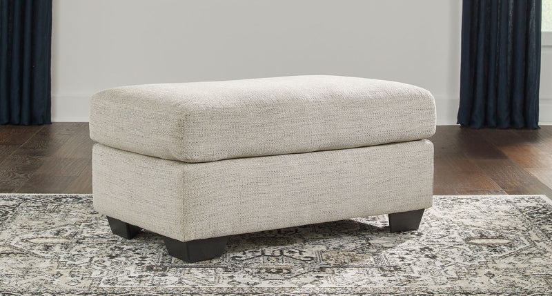 Vayda - Ottoman - Pebble - R&R Furniture Gallery (Fountain Valley, CA)