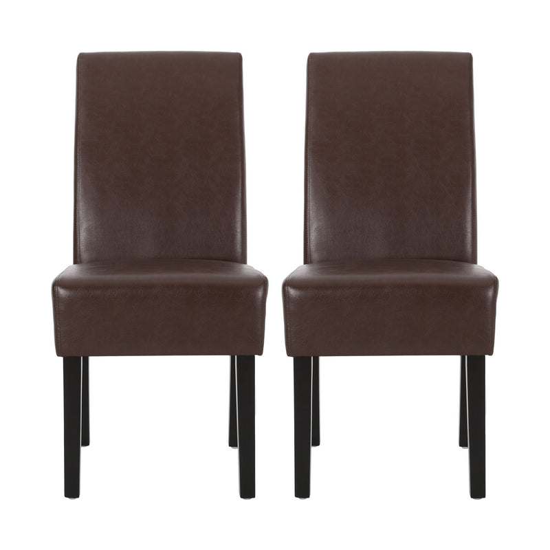 Contemporary Dining Chair With Rubberwood Legs (Set of 2) - R&R Furniture Gallery (Fountain Valley, CA)