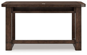 Breckington - Home Office Desk - Dark Brown - R&R Furniture Gallery (Fountain Valley, CA)