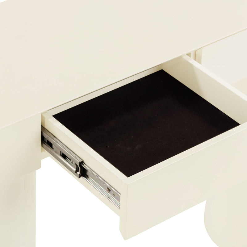 Mira - High Gloss Console Table - R&R Furniture Gallery (Fountain Valley, CA)