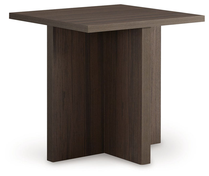 Zendex - Occasional Table Set (Set of 2) - Brown - R&R Furniture Gallery (Fountain Valley, CA)