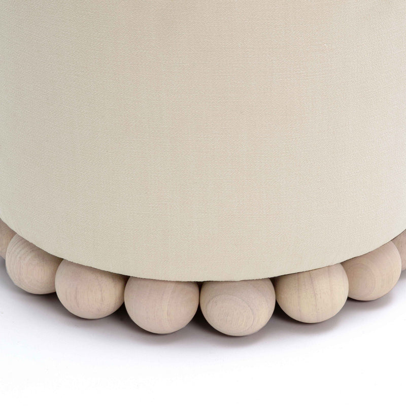 Dex - Upcycled Fabric Ottoman - R&R Furniture Gallery (Fountain Valley, CA)