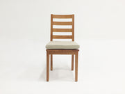 Lance Modern Ash Wood Dining Chair w/ Cushion (Set of 2)