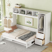 Space Saving Murphy Wall Bed With Closet And Drawers - R&R Furniture Gallery (Fountain Valley, CA)