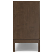 Harper - 3 Door Sideboard Buffet / Storage Cabinet - Walnut Brown - R&R Furniture Gallery (Fountain Valley, CA)