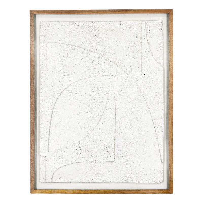 Delphine - Wall Art - White