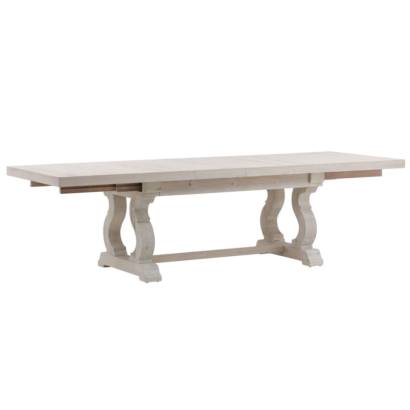 Chantelle - Extendable Dining Table - Whitewash
