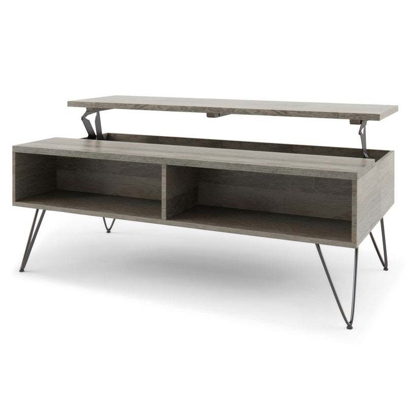 Hunter - Handcrafted Lift Top Coffee Table - R&R Furniture Gallery (Fountain Valley, CA)