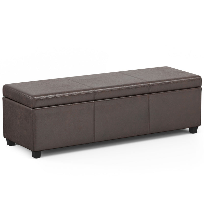 Avalon - Multifunctional Storage Ottoman Bench - R&R Furniture Gallery (Fountain Valley, CA)