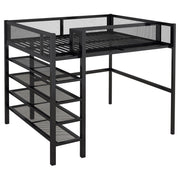 Loft Bed With 4 Tier Shelves And Storage - R&R Furniture Gallery (Fountain Valley, CA)