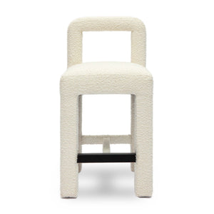Hazel - Boucle Counter Stool - R&R Furniture Gallery (Fountain Valley, CA)