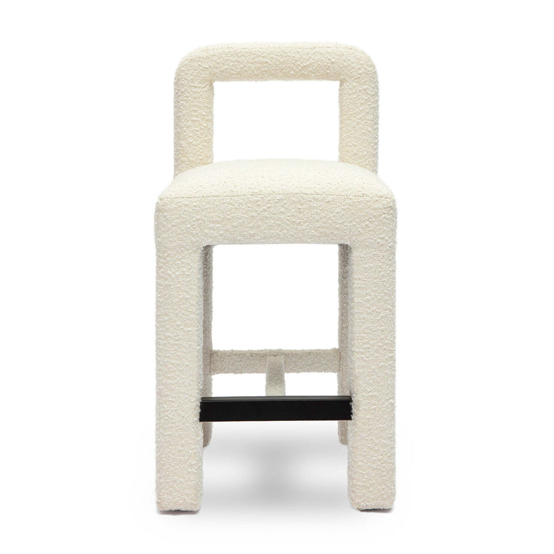 Hazel - Boucle Counter Stool - R&R Furniture Gallery (Fountain Valley, CA)