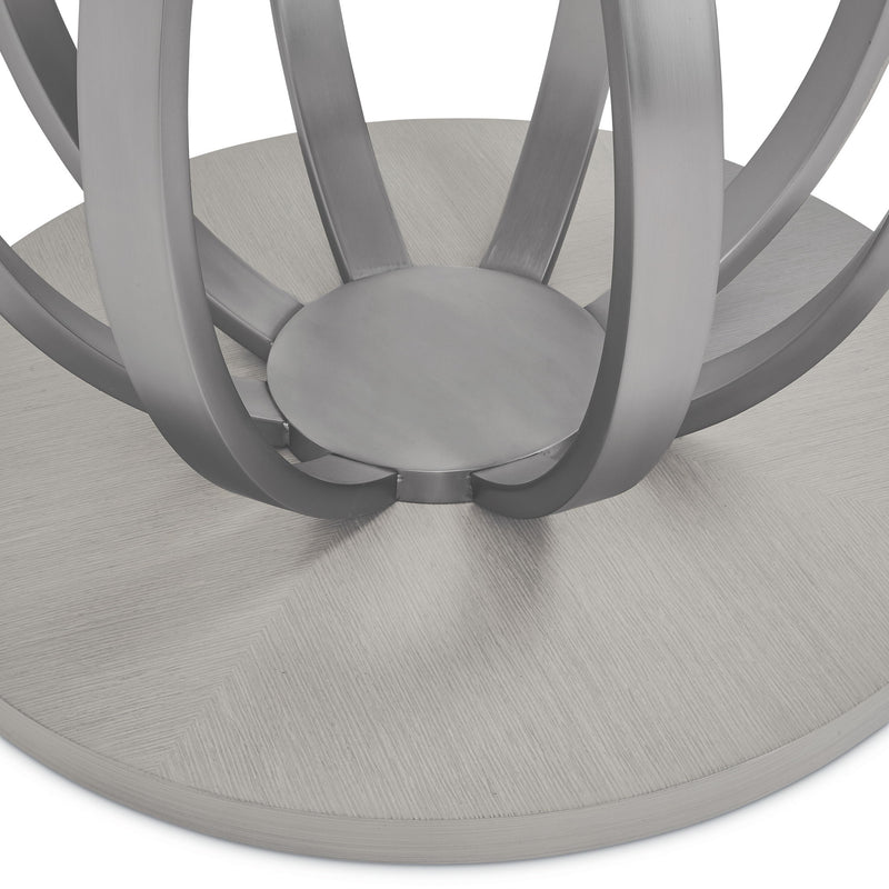 Eclipse - Round Dining Table - Moonlight Gray - R&R Furniture Gallery (Fountain Valley, CA)