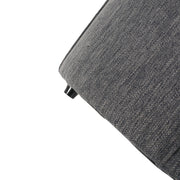Contemporary Ottoman With Tonal Piping And Button Tuft Design - R&R Furniture Gallery (Fountain Valley, CA)