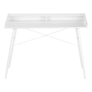 Computer Desk For Home Office, Laptop Storage Shelves, Contemporary & Modern - R&R Furniture Gallery (Fountain Valley, CA)