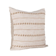 Melange - Lago Pillow - Ivory / Natural - R&R Furniture Gallery (Fountain Valley, CA)