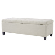 Upholstered Storage Ottoman Bench - R&R Furniture Gallery (Fountain Valley, CA)