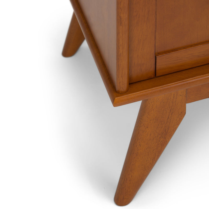 Draper - Handcrafted Mid Century Low TV Media Stand - R&R Furniture Gallery (Fountain Valley, CA)
