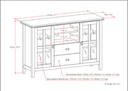 Artisan - Tall TV Media Stand - Natural Aged Brown - R&R Furniture Gallery (Fountain Valley, CA)