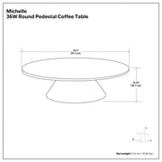 Michelle - Coffee Table - Vintage - R&R Furniture Gallery (Fountain Valley, CA)